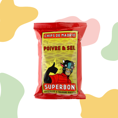 36x Superbon - Sel et poivre 45g