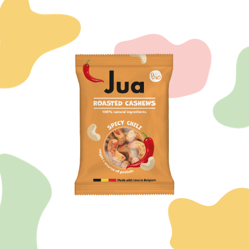 10x Jua - BIO Noix de cajou grillées au chili