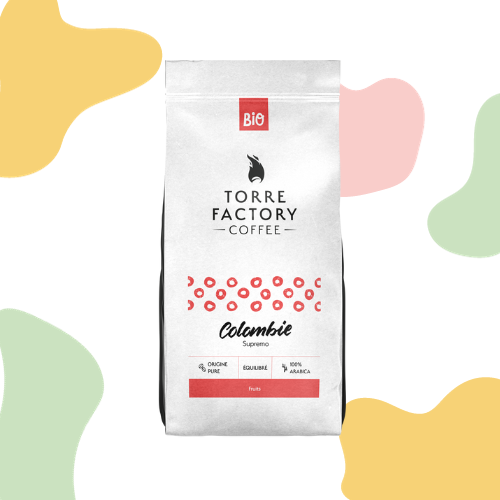 TorreFactory | Colombie Supremo 1kg | Doux BIO 100% Arabica  [GRAIN]