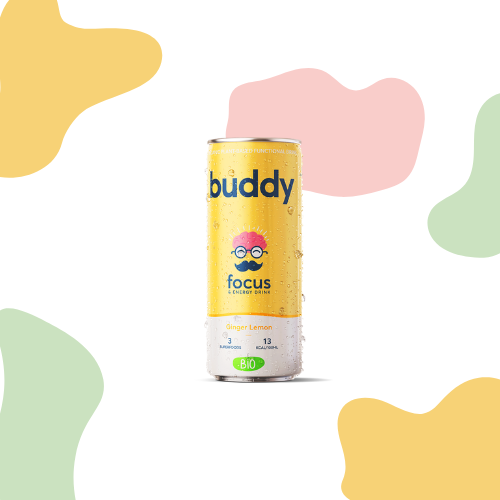 Buddy "Focus" | Lemon & Ginger | 12x 25cl