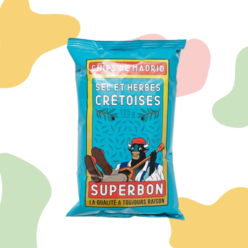 14x Superbon - Salt and Cretan herbs 135g