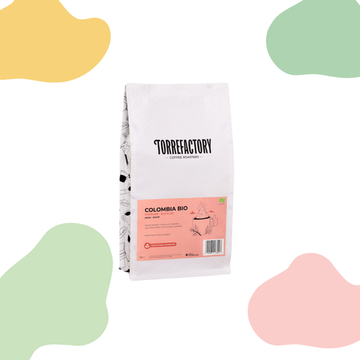 TorreFactory | Colombia Supremo 1kg | Soft Organic 100% Arabica [Beans]