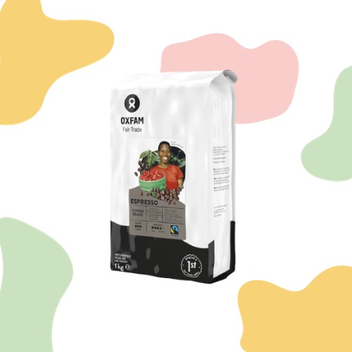 Oxfam - Espresso café 1kg [Grains]