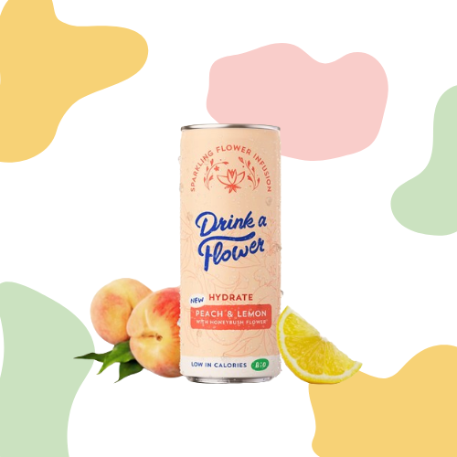 Drink a flower "Peach & Honeybush" | 12x 25cl